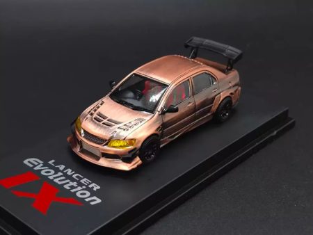 Colourful Miniature Model Mitsubishi Lancer Evolution IX Bronze Online now