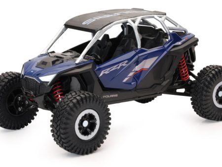 New Ray Toys Polaris RZR Pro R 4 Rock Crawler Azure Crystal Scale - 1:18 For Cheap