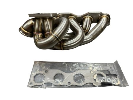 K20 K24 Top Mount T3 T4 60mm Wastegate WG AWD FWD Turbo Manifold K Series K Swap Fashion