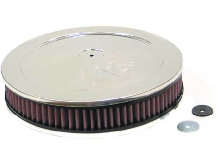 K&N Round Air Filter Assembly 5-1 8in FLG 11in OD 3-3 8in Supply