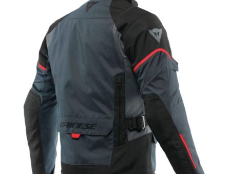 Dainese Tempest 3 D Dry Jacket Ebony Black Lava Red Size - 62 Cheap