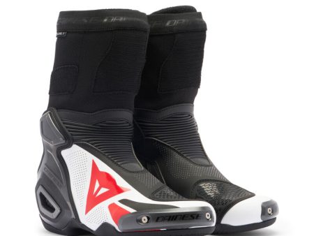 Dainese Axial 2 Air Boots Black White Lava Red Size - 46 Fashion