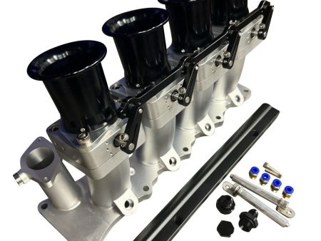 F Series F20C Billet 50mm ITB Intake Manifold Individual Throttle Bodies S2000 For Cheap