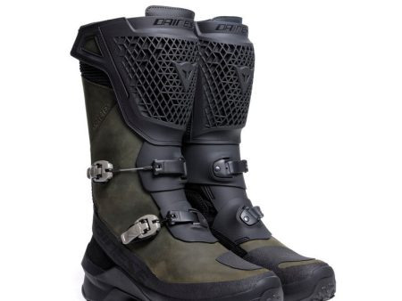 Dainese Seeker Gore-Tex Boots Black Army-Green Size - 40 For Cheap