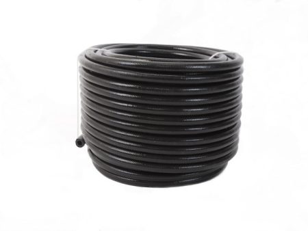 Aeromotive PTFE SS Braided Fuel Hose - Black Jacketed - AN-06 x 20ft For Cheap