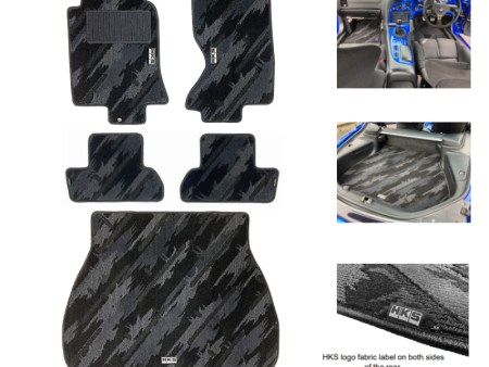 HKS FLOOR MATS FD3S FULL SET OCT LHD Online Hot Sale