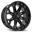 4PLAY Gen3 4P83 22x10 5x5  & 5x5.5  -18et in Brushed Black Online Sale