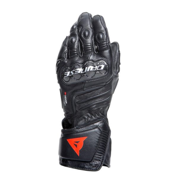 Dainese Carbon 4 Long Leather Gloves Black Black Black - XL on Sale