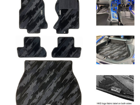 HKS FLOOR MATS FD3S FULL SET OCT RHD Online Hot Sale