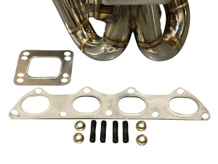 B Series T3 T4 Top Mount Turbo Manifold B16 B18 B20 44mm For Discount