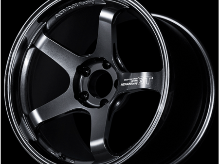 Advan RSIII 18x8.5 +35 5-120 Black Gunmetallic & Ring For Cheap