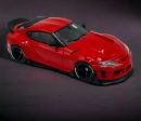 Atoz Model Toyota Supra GR Metallic Red RESIN Fashion