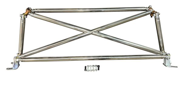 Polished Tubular Multipoint Crossbar X-Bar For Honda Civic EG EG6 1992-1995 For Sale