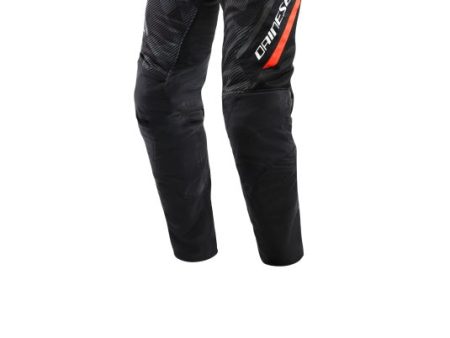 Dainese Drake 2 Super Air Tex Pants Black Anthracite Red Fluorescent Size - 58 Cheap