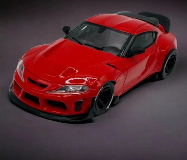 Atoz Model Toyota Supra GR Metallic Red RESIN Fashion