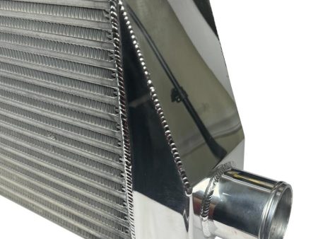 Universal SFWD Front Facing Intercooler 1000HP Reinforced Welds 3  to 3.5  65PSI on Sale