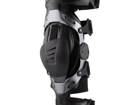 EVS Axis Pro Knee Brace Black Grey - Medium Left For Cheap