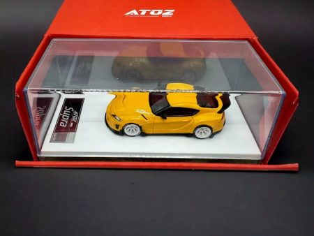 Atoz Model Toyota Supra GR Metallic Yellow RESIN For Cheap