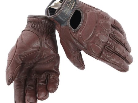 Dainese Blackjack Unisex Gloves Dark Brown - Medium Supply