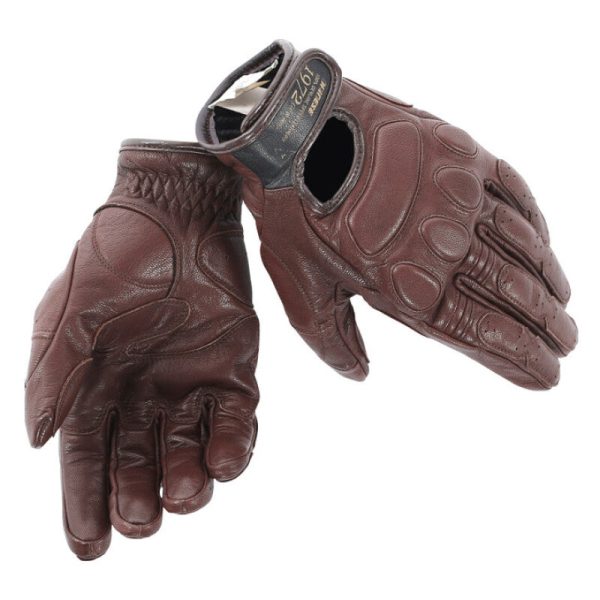 Dainese Blackjack Unisex Gloves Dark Brown - Medium Supply