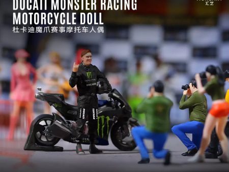 MoreArt Ducati Monster Racing Motorcycle Doll 1:64 Sale