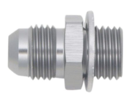 DeatschWerks 6AN Male Flare to M14 X 1.5 Male Metric Adapter  (Incl. Crush Washer) - Titanium Supply