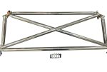 Polished Tubular Multipoint Crossbar X-Bar For Honda Civic EG EG6 1992-1995 For Sale