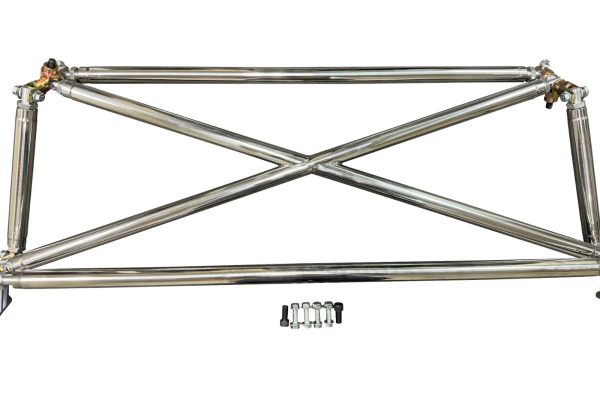 Polished Tubular Multipoint Crossbar X-Bar For Honda Civic EG EG6 1992-1995 For Sale