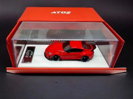 Atoz Model Toyota Supra GR Metallic Red RESIN Fashion