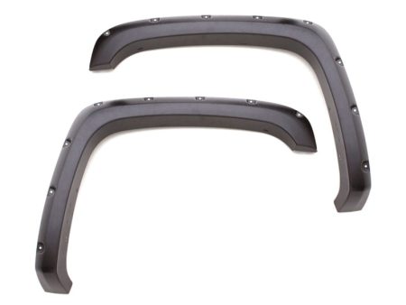 Lund 07-14 GMC Sierra 2500 RX-Rivet Style Smooth Elite Series Fender Flares - Black (4 Pc.) Fashion