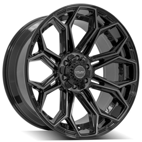 4PLAY Gen3 4P83 22x10 6x135mm & 6x5.5  -18et in Brushed Black Sale