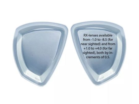 RX Prescription Lenses for the Promate Fish Eyes Mask Series - Optical Lens(Bi focal and Far Sighted)- Cost is per single lens only Fashion