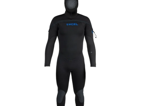 XCEL 8 7 6mm Mens Polar Hydroflex Hooded Full Scuba Diving Wetsuit 2023 Online Sale