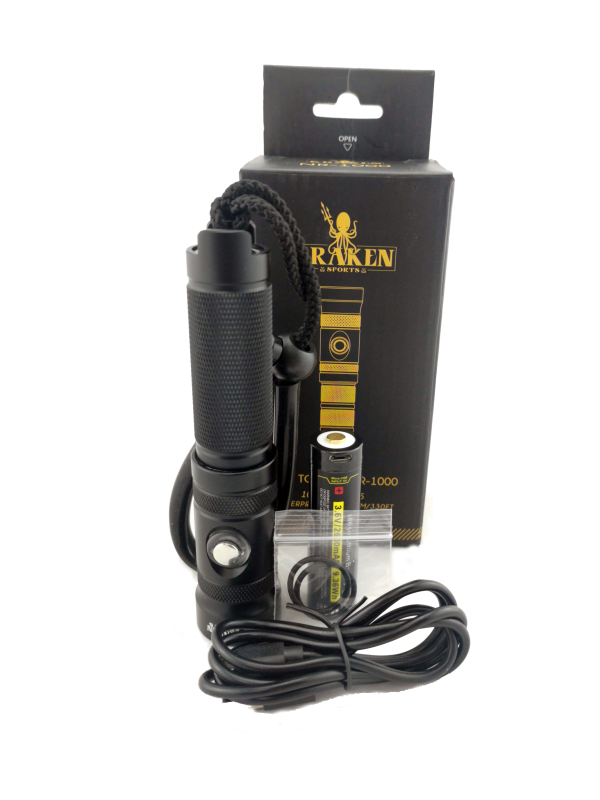 Kraken by I-Torch NR-1000 Tiny Bright Light 1000 Lumens For Discount