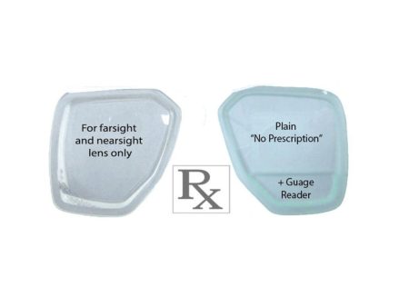 RX Prescription Lenses for the Promate Scanner Mask Series - Optical Lens(Near Sighted) - Cost is per single lens only Online now