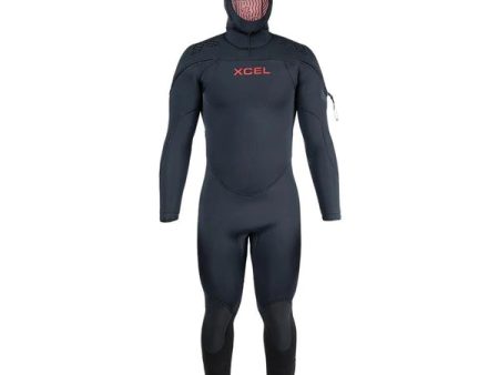 XCEL 9 7 6MM Men s Thermoflex Hooded Full Wetsuit for SCUBA Cheap