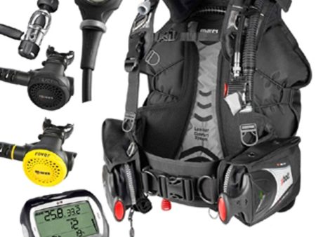 Mares Scuba Package WITH NEMO WIDE, Bolt SLS BCD, Rover 2S, Octo Rover, Mission 1 Pressure Gauge Sale