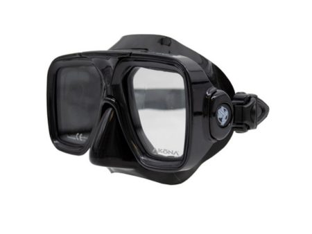 Akona Breeze Dual Tempered Glass Lens Quick Disconnect (QD) Buckle Scuba Diving Mask - Optional Prescription Lens Available Discount