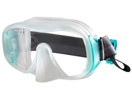 Sherwood Tiffany Blue Scope Single Lens Frameless Mask for Scuba Diving and Snorkeling Sale