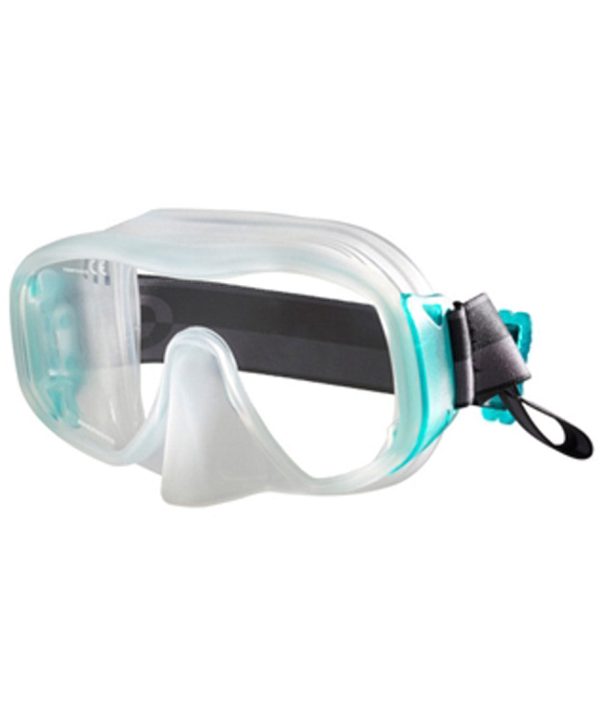 Sherwood Tiffany Blue Scope Single Lens Frameless Mask for Scuba Diving and Snorkeling Sale