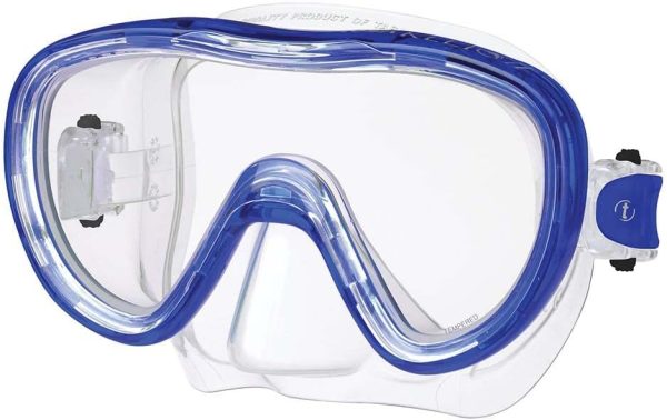 Tusa Kleio II Single Lens Scuba Diving Snorkeling Mask Fits Smaller Faces Online now