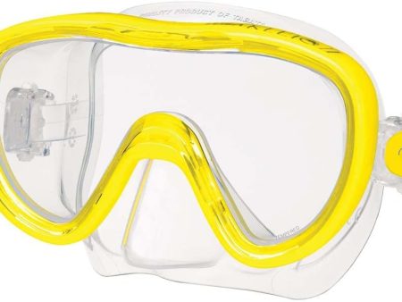 Tusa Kleio II Single Lens Scuba Diving Snorkeling Mask Fits Smaller Faces Online now