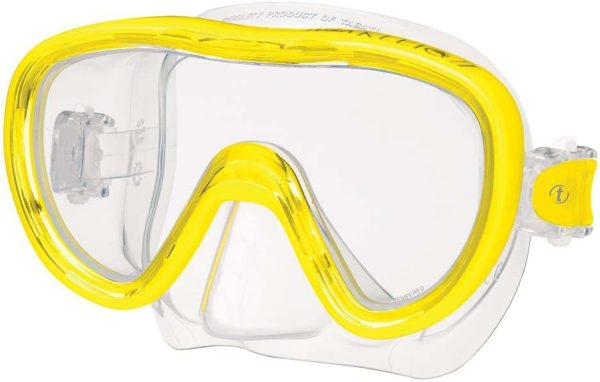 Tusa Kleio II Single Lens Scuba Diving Snorkeling Mask Fits Smaller Faces Online now