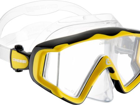 Cressi Liberty Triside Logo Edition Mask For SCUBA Snorkel Online Sale