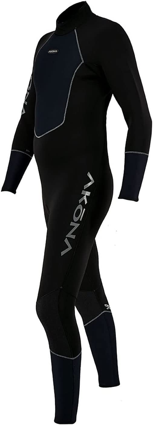 Akona Mens 3mm Phantom Quantum Stretch Full Wetsuit (2023) for Scuba Diving For Discount