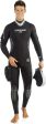 Cressi 7mm Men s Ice Semi-Dry Suit For Cold Water Diving For Discount