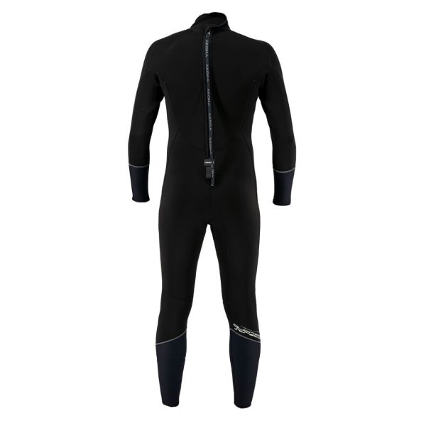 Akona 5mm Mens Phantom Quantum Stretch Back Zip Full Wetsuit 2024 For Discount